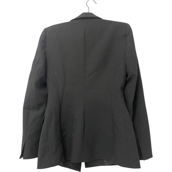 Zara Womens Blazer Suit Jacket M Medium Black Lined Single Breasted 8616/595 NWT - Picture 2 of 13